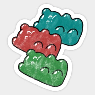 Grin and Gummy Bear It Sticker